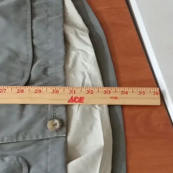 London Fog jacket men's size large Green Zipper button closure - Picture 10 of 10